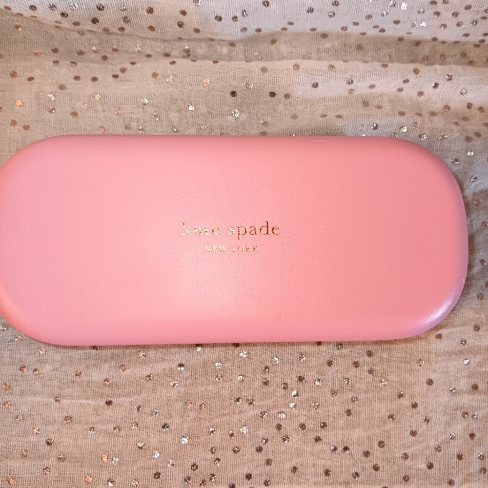 Kate Spade New York eyeglass case.